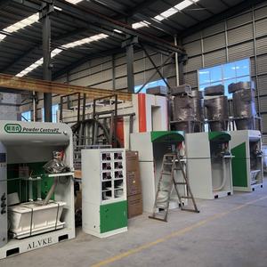 Linha de Produção de Revestimento Eletrostático em Pó Double Win, Cabines de Pulverização com Controle PLC, Equipamento de Pintura Remota para Substratos de Aço - Product Image 2