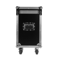 Flight case de haute qualité pour éclairage de scène, personnalisable, avec compartiments pour ranger les accessoires de câblage