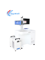 Printer Penanda Laser UV Digital Presisi Tinggi Industri Elektrik 3W 5W 10W Pendingin Air untuk Karton Logam Plastik Mesin