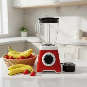 Mixeur Électrique Commercial Robuste <span class=keywords><strong>2</strong></span>-en-1, 250W, Capacité 1,6L, 4 Lames, Multifonction, pour Jus de Fruits et Broyeur Domestique <span class=keywords><strong>2</strong></span> - Product Image 3