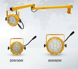 Luces LED Elanby para Exteriores, Resistentes al Agua IP65, 50W/60W, con Brazo Articulado, CRI>80, Regulables, Garantía de 5 Años, Venta al Por Mayor - Product Image 6