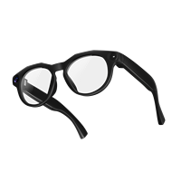 Lunettes intelligentes de traduction IA avec ChatGPT, caméra 13MP, suppression du bruit ENC et assistant vocal IA