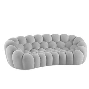 أثاث منزلي فقاعي ملون على الطراز الإيطالي ، كرسي أريكة كرة قدم كسول لغرفة المعيشة ، أريكة أريكة إسفنجية على شكل خاص - Product Image 5