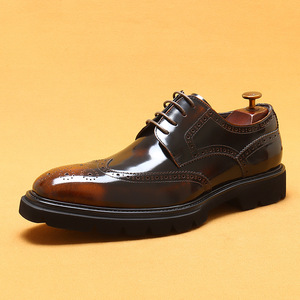 2025 New Business Formal Leather Shoes Men's Casual Shoes High quality Breathable Men's Autumn Soft Breathable Dress Shoes - Product Image 5