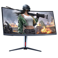 Moniteur de jeu incurvé 34 pouces 1800R 180Hz UWQHD VA Gaming Panel PC Monitor 21:9 écran d'ordinateur Vente en gros en usine