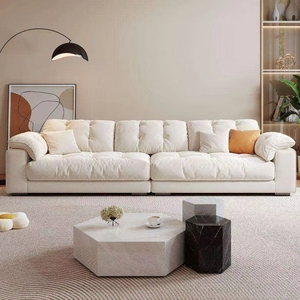 Juego de Sofás <span class=keywords><strong>Italianos</strong></span>, Sofá Minimalista para Sala de Estar, Estilo Europeo Seccional - Product Image 2