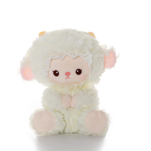 Adorables Mini Compañeros de Escritorio de Animales - Set de Peluche Súper Suave de <span class=keywords><strong>Cordero</strong></span> <span class=keywords><strong>y</strong></span> Ardilla con Relleno de Algodón PP, Juguetes Antiestrés para Escritorio, Regalo de Cumpleaños - Product Image 6