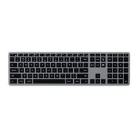 Clavier rétroéclairé OEM ODM Slim X3 pour ordinateurs, touches illuminées, synchronisation multi-appareils pour ordinateurs portables, tablettes et ordinateurs de bureau
