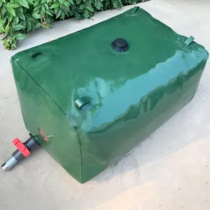Customized Large Soft PVC Coated Tarpaulin Water Storage Bladder Tank