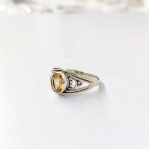 Anillo de Citrino, Anillo de Plata de Ley 925 con Piedra Preciosa, Colección Hecha a Mano, Anillos Finos, Joyería de Plata, Precio al por Mayor - Product Image 4