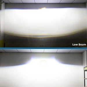 2022 New Laser Headlight SANVI 6000K 32500LUX 72w L70 Bi Led Projector Laser Lens Dual Projector Head Light - Product Image 2