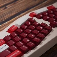 Clavier mécanique avec touches Doubleshot en ABS, profil Cherry, 173 touches, avec ISO Enter, modèles Jamon/Roman/9009/Blue Samurai