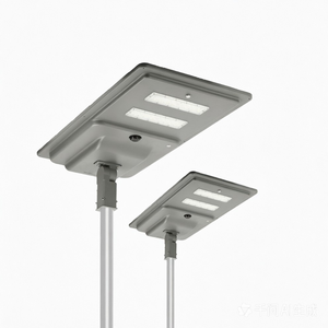 All in One <b>LED</b> Solar Street <b>Light</b> IP66 180LM/W 5 Year Warranty 10W 20W 40W 60W 80W <b>Motion</b> <b>Sensor</b> Solar <b>LED</b> Street Lamp - Product Image 1
