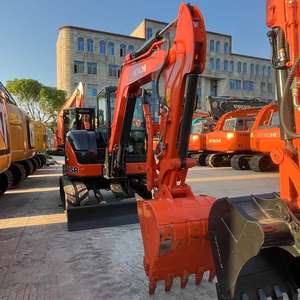 À vendre : Excavatrice d'occasion Hitachi ZX55 ZX60 ZX70 avec nouvelle benne sur chenilles 5 tonnes, mini-excavatrice d'occasion Hitachi ZX55USR-5A - Product Image 3