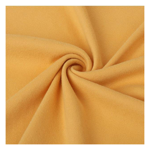 Vente en gros de tissu dralon tricoté en velours de haute qualité dralon double brosse poly tissu à tricoter pour vêtement - Product Image 1