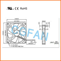 Kipas Pendingin Berkualitas Tinggi Laris Manis 140mm Kipas CPU 110mm Kipas Pendingin untuk Komputer