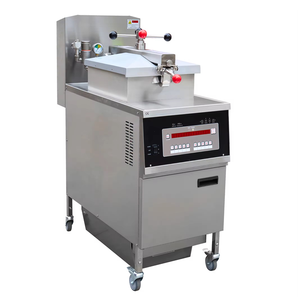 Freidora a Presión de Gas Comercial de 8 Cabezas, Freidora a Presión de Gas Computron 8000 de Henny Penny con Filtro de Aceite Integrado - Product Image 1