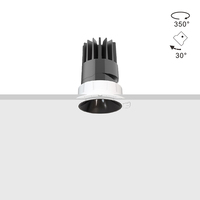 Trimless Encastré Grill Spot Lumière LED Spot 8W 18W 25W Downlights IP65 LED Plafond Vers Le Bas Lumière