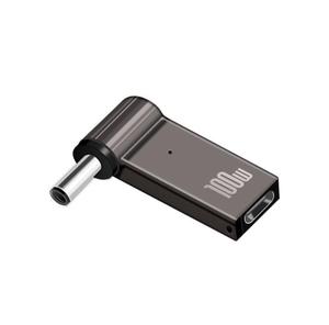 Adaptateur de <span class=keywords><strong>prise</strong></span> femelle Type C vers mâle DC 4,5 x 3,0 mm, connecteur de <span class=keywords><strong>chargeur</strong></span> d'alimentation PD 100W pour Probook - Product Image 1