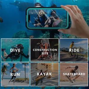 Funda Rígida de TPU+PC Impermeable IP68 para <span class=keywords><strong>iPhone</strong></span> 17e / 16e / <span class=keywords><strong>SE</strong></span>, Sumergible hasta 2m, para Buceo y Natación - Product Image 6