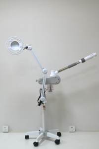 Vaporizador <span class=keywords><strong>Facial</strong></span> Eléctrico Profesional 2 en 1 <span class=keywords><strong>con</strong></span> Lámpara <span class=keywords><strong>de</strong></span> Aumento |   Vaporizador Iónico <span class=keywords><strong>de</strong></span> <span class=keywords><strong>Ozono</strong></span> <span class=keywords><strong>de</strong></span> 750W <span class=keywords><strong>con</strong></span> Tanque <span class=keywords><strong>de</strong></span> 700ml, Certificado CE, para Salón - Product Image 2