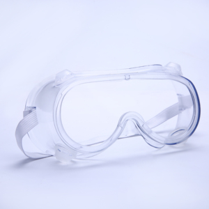 Gafas de seguridad para protección ocular UV antiimpacto, función antiniebla certificada EN166, marco de plástico para PC y lente de policarbonato - Product Image 1