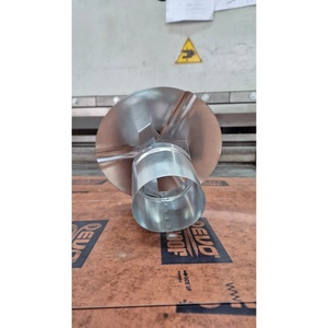 Tapa de chimenea de acero galvanizado tipo inserto, cubierta fija para chimeneas de techo - Product Image 4