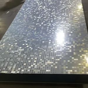 Tavola di bambù in fibra di carbone in cristallo di carbonio pannello di protezione ambientale moderna decorazione d'interni impermeabile - Product Image 3