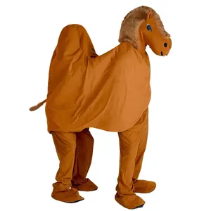 Hola 2 person mascot costume/two person camel mascot costumes
