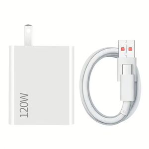 บล็อกที่ชาร์จชนิด C 33W/67W/120W 6A สายชาร์จ PD ที่ชาร์จแบบพกพา USB - Product Image 1