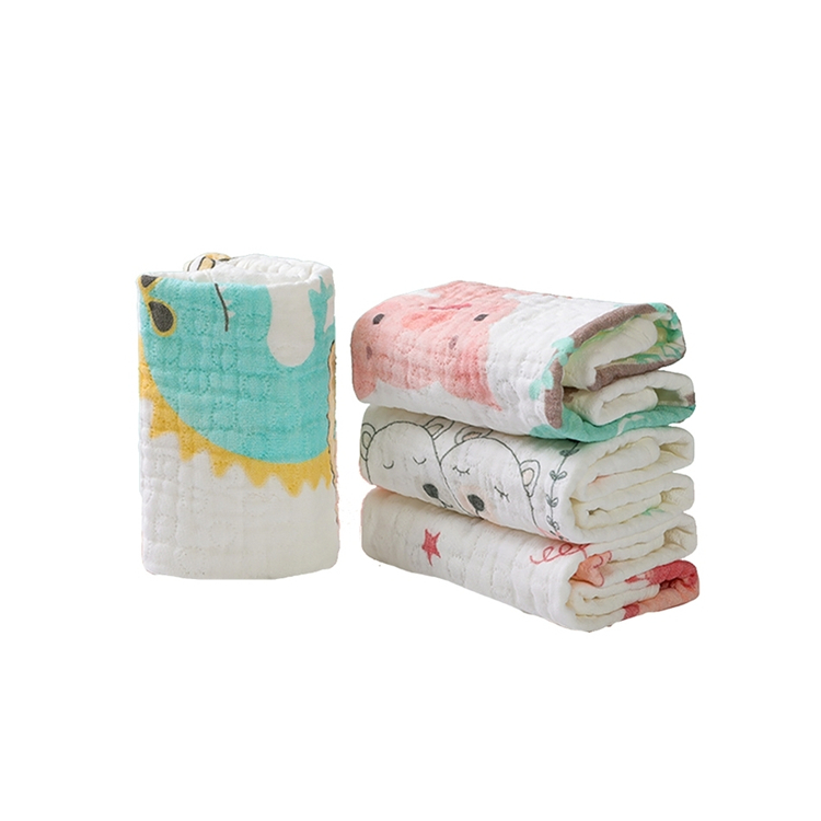 Hot Sell The New Organic Cotton Bib Soft Quick dry Triangle Waterproof Baby Saliva Towel