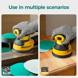 Disco de Lijado de Gancho y Bucle Verde de 9 Pulgadas, Sin Orificios, Papel de Lija Cerámico, Paquete de 10, Envío Gratuito en EE. UU., Envío Local en EE. UU. en 24 Horas - Product Image 6