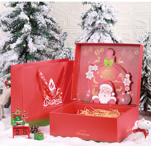 Tùy chỉnh 3D Pop Up thẻ giấy món quà giáng sinh hộp giấy với Túi biểu tượng tùy chỉnh thiết kế của riêng bạn - Product Image 3