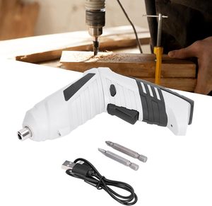 AKX Kit de <span class=keywords><strong>tournevis</strong></span> <span class=keywords><strong>électrique</strong></span> portable 3.6V ABS blanc multi-usage avec interface USB pour le vissage - Product Image 3