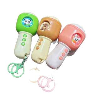 Nuevo Micrófono Musical Infantil, Máquina de Karaoke, Llavero Divertido, Juguete de Grabación Antiestrés, Colgante de Plástico con Diseño de Animal de Dibujos Animados - Product Image 5