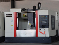 Centre d'usinage vertical CNC VMC1160 à 5 axes, haute précision, système de commande GSK, robuste, avec Linearway Taïwan, broche simple
