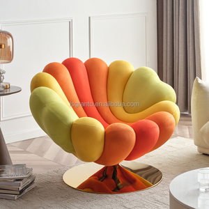 Phong cách Ý xoay ghế đầy màu sắc khách sạn duy nhất lười biếng ghế Đồ nội thất phòng khách hiện đại giải trí ghế Sofa ghế - Product Image 2