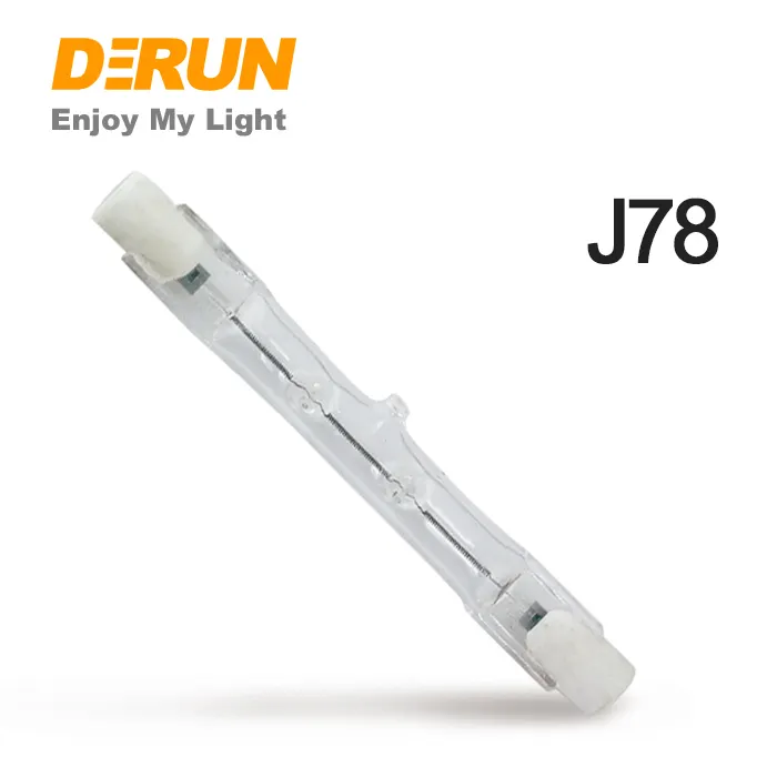 Derun R7S J78 J118 J125 J189 120W 150W 160W 200W 230W 400W 500 Watt 1000W 2000W 230V Heizung Halogen Glühbirne, HAL- R7S