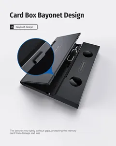 USB3.0 Type-<span class=keywords><strong>C</strong></span> & <span class=keywords><strong>USB</strong></span>-A để Sim TF SD Bộ nhớ lưu trữ thẻ hộp 5Gbps siêu tố<span class=keywords><strong>c</strong></span> độ Đầu đọ<span class=keywords><strong>c</strong></span> thẻ cho Macbook Máy Tính Xách Tay PC điện thoại - Product Image 6