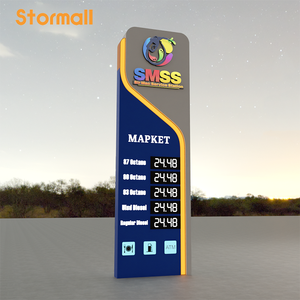 Affichage numérique LED pour <span class=keywords><strong>station</strong></span>-service, 18 pouces, 8.889/10, diesel standard, signalisation LED des <span class=keywords><strong>prix</strong></span> du carburant - Product Image 6