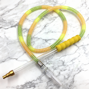 Tuyaux en plastique pour narguilé en acrylique spiralé coloré, accessoires pour narguilé, narguilé, tabac, fournitures pour fumer à domicile - Product Image 5