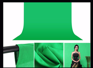3*6m 100% 棉照片背景纸照片背景摄影背景3*6M绿色色键 - Product Image 3