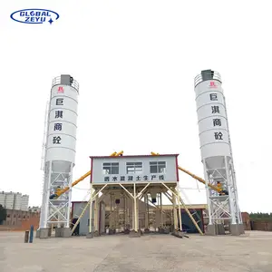 工厂制造混凝土搅拌站，产能来自180立方米/h混凝土配料厂生产线