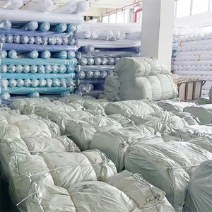 बेडशीट माइक्रोफाइबर फैब्रिक के लिए सबसे अच्छी कीमत पर थोक 100% पॉलिएस्टर ब्रश सादा रंगा हुआ - Product Image 5