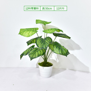 Planta Artificial de Monstera Greenway de 65 cm, Plástico, Decorativa para Interiores, en Maceta - Product Image 2