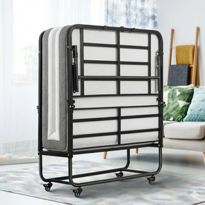Горячая распродажа: компактная складная кровать с металлическим каркасом - Product Image 1