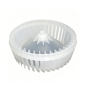 ล้อใบพัดของพัดลมแบบแรงเหวี่ยงสำหรับยานยนต์ HVAC ไนลอน PA66พลาสติก PP ความแข็งแรงเชิงกลสูง - Product Image 3