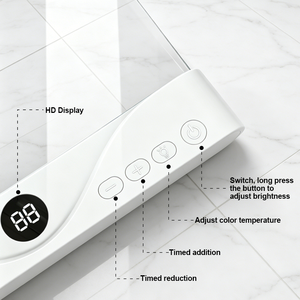 USB Type-C充電式 フラット読書灯 LEDブックライト プレート型 目に優しいポータブル読書ランプ - Product Image 4