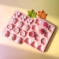 Moule à gâteau en silicone personnalisable Candyer en forme d'abeille et de fleur, antiadhésif, sans BPA, pour mousse et décoration