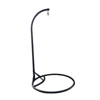 DAIJIA Chaises suspendues chinoises avec support métallique résistant aux UV, balançoires de patio, hamacs, cadre pour l'extérieur et l'intérieur